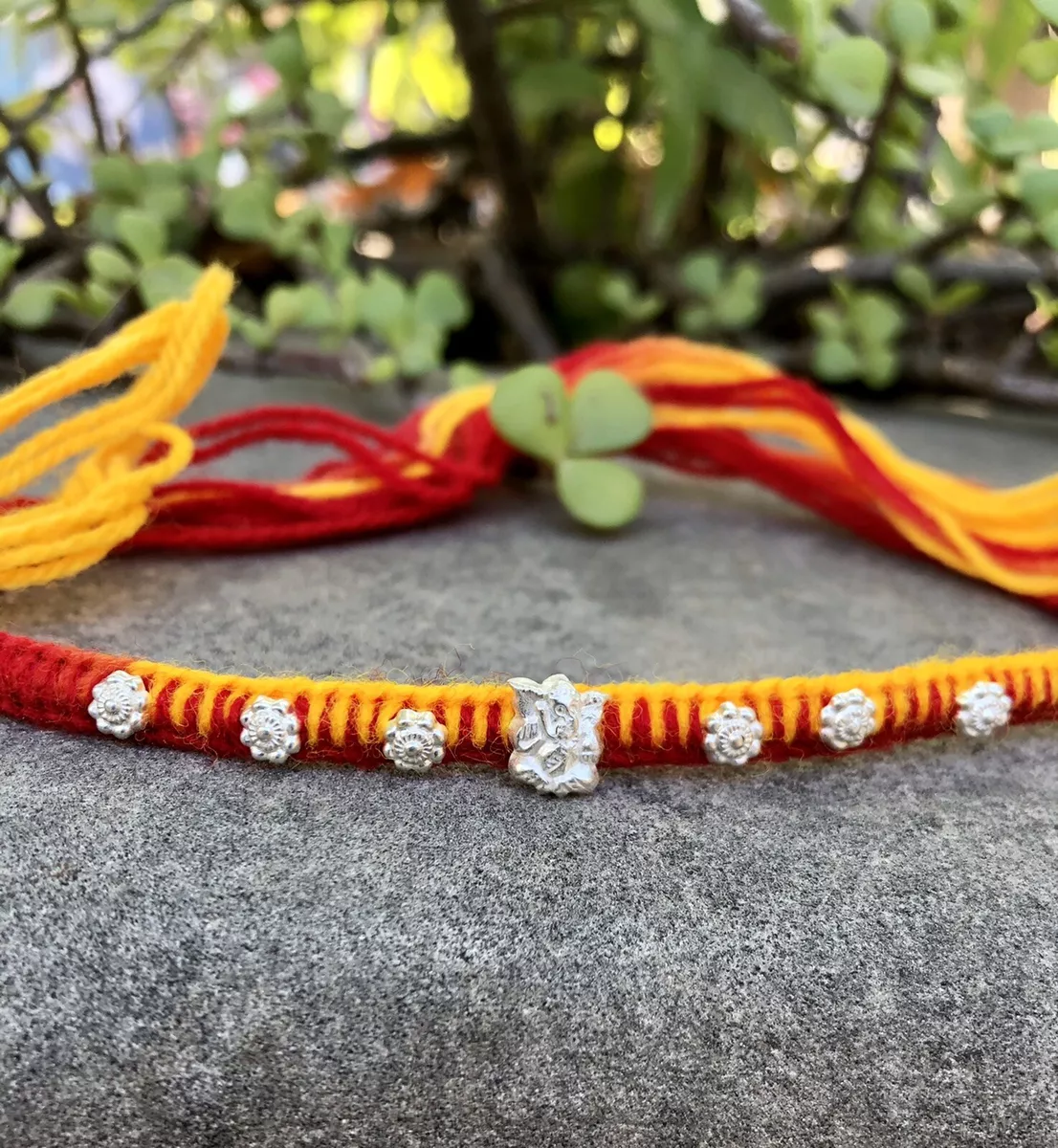 Hindu rakhi bracelet clearance