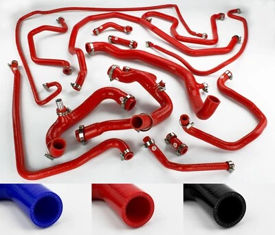 STONEY RACING Stoney Silicone Radiator Coolant Hoses fit Land Rover Defender TD5 98-04 RHD