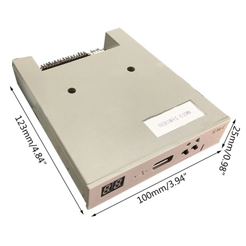 3.5in USB External Floppy Disk Drive Portable 1.44MB FDD for Machine Tool - Afbeelding 5 van 5