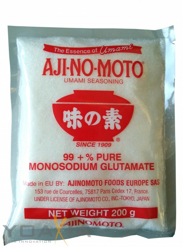 AJI-NO-MOTO Mononatrium Glutamat 200g | Geschmacksverstärker E621