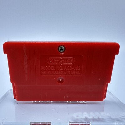 Japanese Rockman Exe 4 Tournament Red Sun Megaman GameBoy Advance