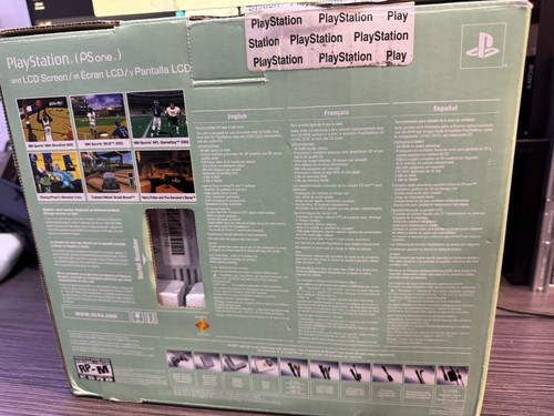 Sony PlayStation PSone & LCD Combo includes a 5" LCD Like New - CIB - RARE FIND! - Picture 24 of 24