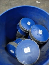 1) Pass & Seymour PS560C9-W Watertight Connector 4P5W Female 60A 3PH 120/240VAC