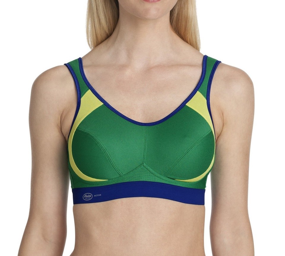 Anita Women's Wire-Free Sports Bra 2-Pack - Maximum Support For High Impact, White - View #4