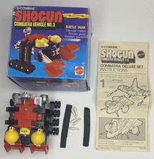 Mattel Shogun Warriors Battle Tank No 3 U-Combine Combatra Vehicle Instructions