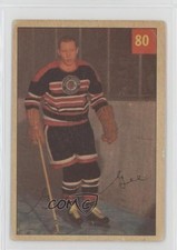 1954-55 Parkhurst George Gee (Text Back) #80 0m2