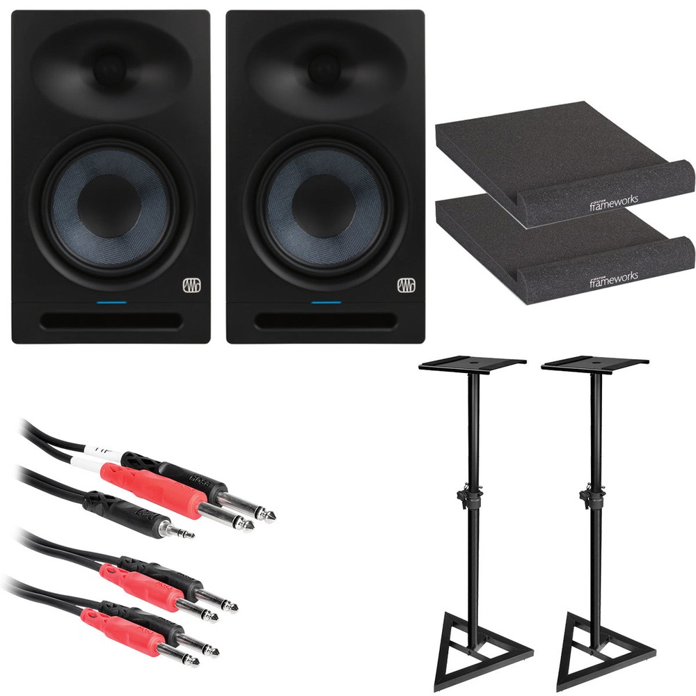 PreSonus Eris Studio 8 8" Studio Monitor STUDIO ESSENTIALS BUNDLE