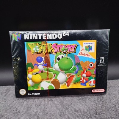 Nintendo 64 Yoshi's Story Pal UK Factory Sealed Brand New Red Strip N64 Rare!