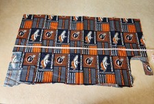 Denver Broncos Fabric Remnant 24" X 36" Cotton Broadcloth
