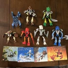 LEGO BIONICLE LOT , 7 Figures. Unsure If Complete Or Not
