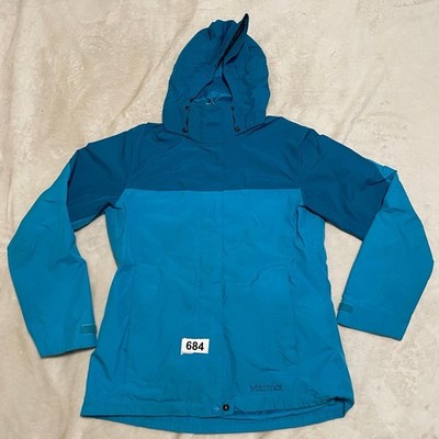 Marmot Gore Tex Pro Jacket Outdoor Blue Ski GTX Extreme Gorcope Y2K Womens S