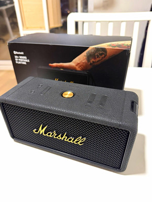 Marshall Middleton Bluetooth Lautsprecher schwarz