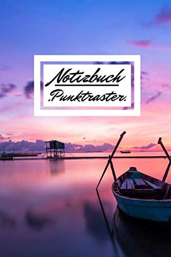 Notizbuch Punktraster A5, 80 Blatt, Zeichen- Und Skizzenbuch, Schwarz-image