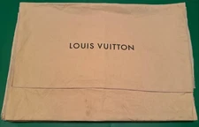 Authentic Louis Vuitton Dust Cover Bag, Beige “22x15” Envelope Type