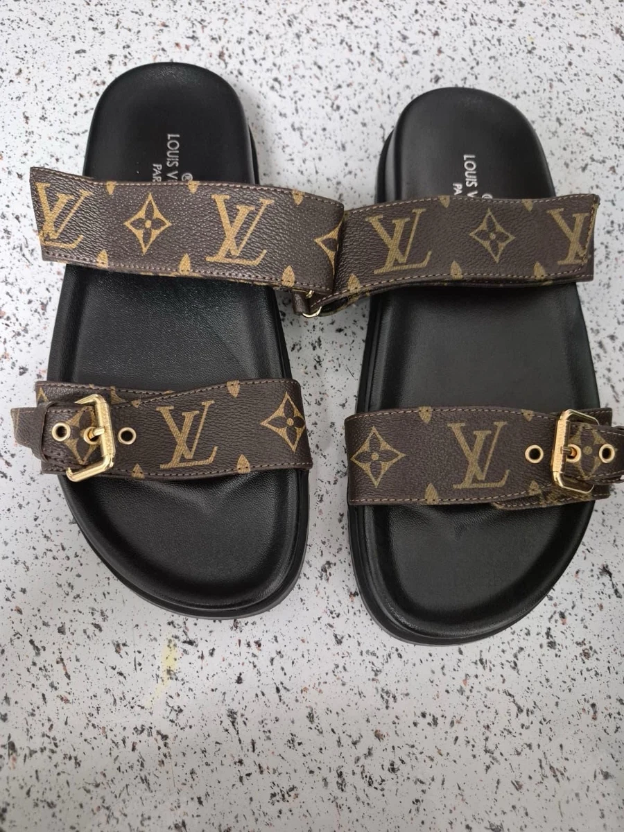 Louis Vuitton Brown Sandals for Women for sale | eBay
