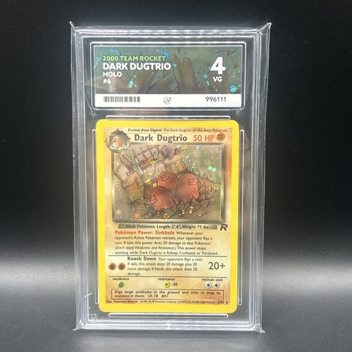 Dark Dugtrio (Unlimited) graded ACE 4 for sale on eBay
