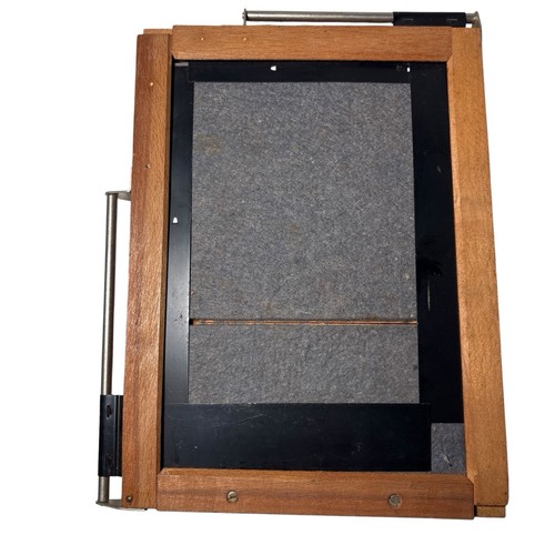 VINTAGE KODAK 5x7 WOOD AUTO MASK CONTACT PRINTING FRAME