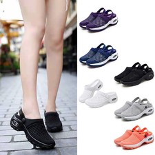 Mesh Orthopedic Clogs Arch Support Garden Shoes Outdoor Slippers Soft Women