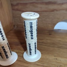 BMX Bike-Old School White Handlebar Grips, Tape & Pad Vintage Bike