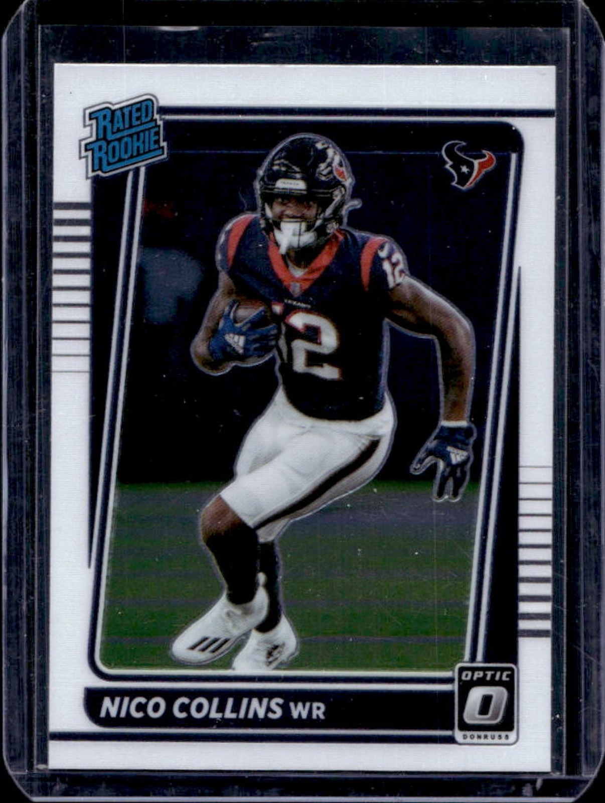 2021 Donruss Optic Nico Collins Rated Rookie #230 Texans