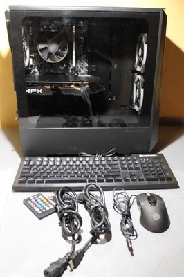 CyberPower  Gaming PC AMD Ryzen 5 3600 Radeon R580 2TB HDD 240GB SSD 8GB RAM