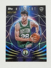 2025-26 Topps Midnight - Moonfall Hugo Gonzalez #MF-29 Morning /149 (RC)