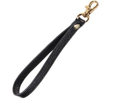 Wristlet Strap, Genuine Leather Keychain Wristlet KeyChain Hand Strap for Wal...