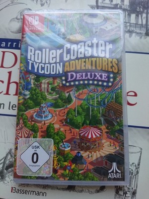 RollerCoaster Tycoon - Adventures (Deluxe) (Nintendo Switch) Neu Und Ovp