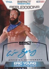2012 Tristar Tna Impact Eric Young Reflexxions Autographs Silver 20/99