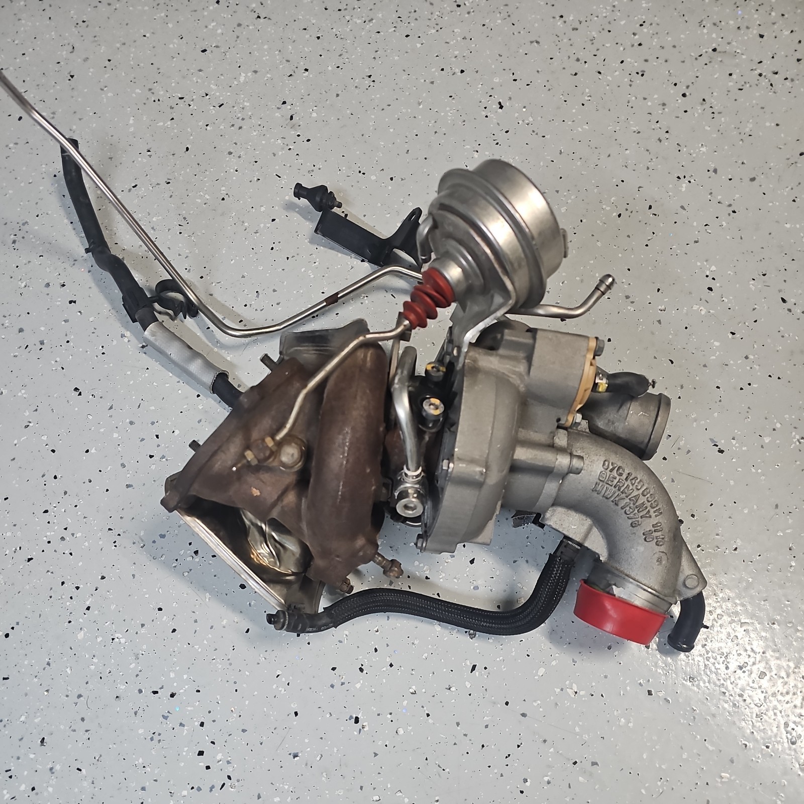 03-08 BENTLEY CONTINENTAL GTC GT 6.0L RIGHT TURBOCHARGER UNIT 37k MILES ONLY