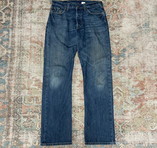 Vintage Levi's Men's 501 Original Fit Straight Leg Button Fly Jeans 32 X 34