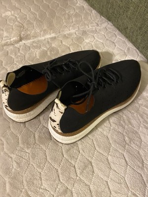 Ladies Off The Beaten Track ALSTEAD SNEAKERS Sz 8 Black New