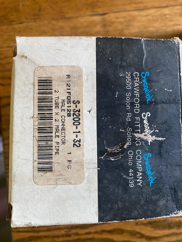 Swagelok S-3200-1-32 Male Connector Fitting 2" Tube x 2" NPT - Image 3 of 3