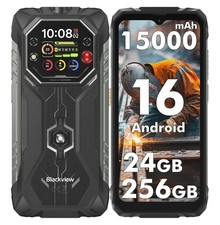 Blackview ROCK 1 Rugged Smartphone 24GB+256GB 15000mAh Android 16 Telefono NFC