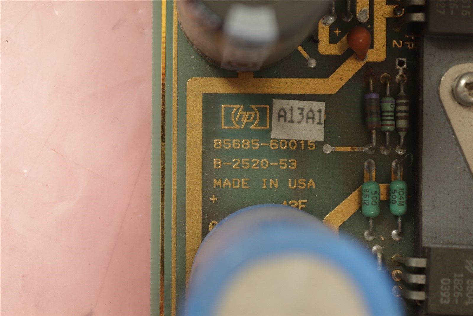 Agilent HP 85685A RF PRESELECTOR 20Hz- 2GHz 85685-60015 Power Supply Board