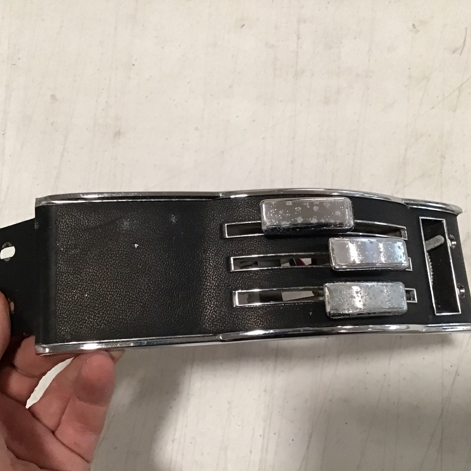 1968 FORD MUSTANG COUGAR HEATER Defrost CONTROL UNIT w CABLES Switch Original thumbnail 4