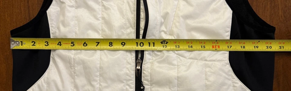 Pearl Izumi P.R.O. Chaleco Ciclismo Serie, Aislamiento Primaloft, Blanco, Hombre L Foto 3 de 4