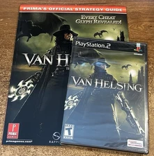PLAYSTATION 2 - VAN HELSING Game & Prima Strategy Guide NEW! PS2 Cheats