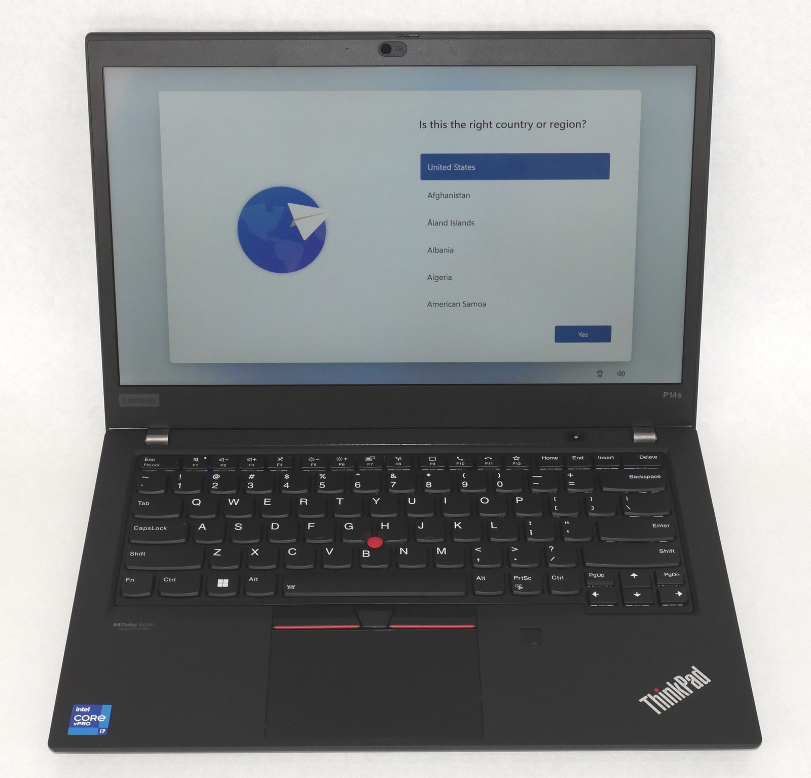 Lenovo ThinkPad P14s GEN 2, 14-Inch Laptop, with Intel Core i7-1185G7, Windows 11 Pro