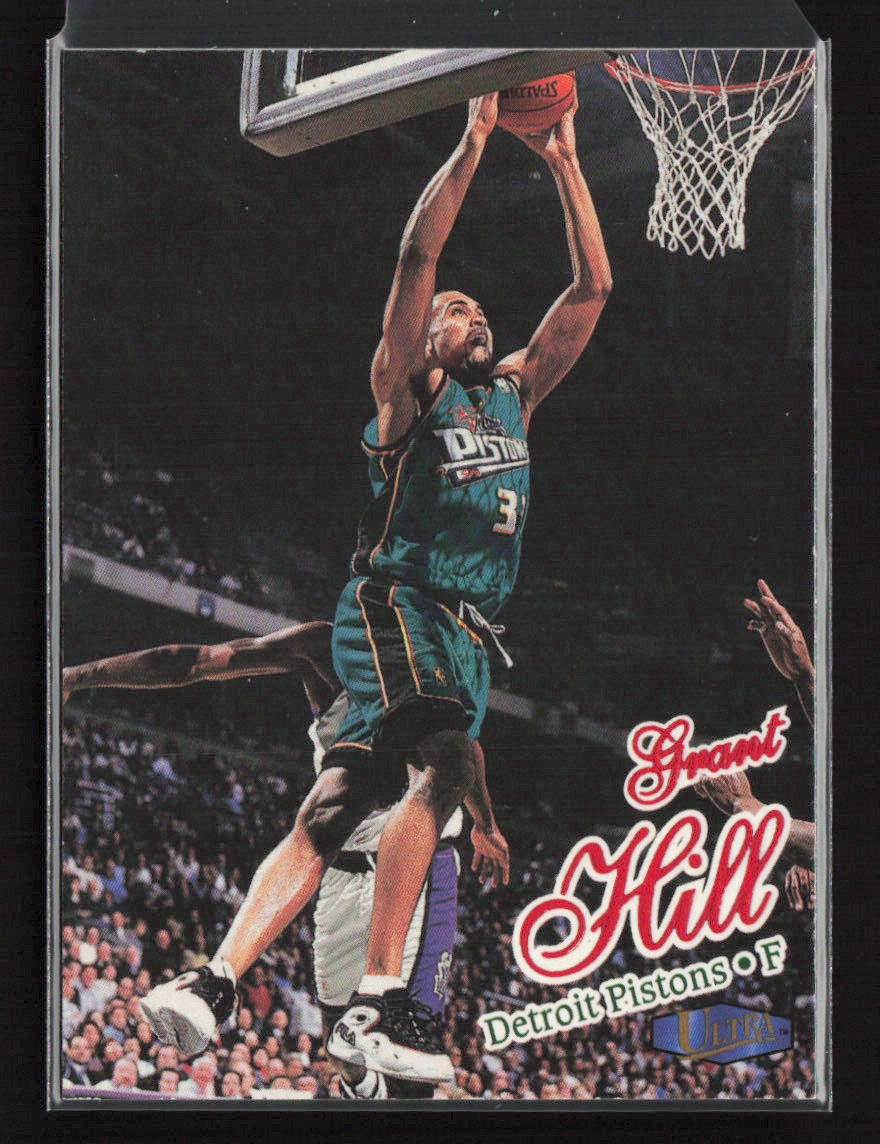 1997-98 Ultra #33 Grant Hill Detroit Pistons Near Mint or Better