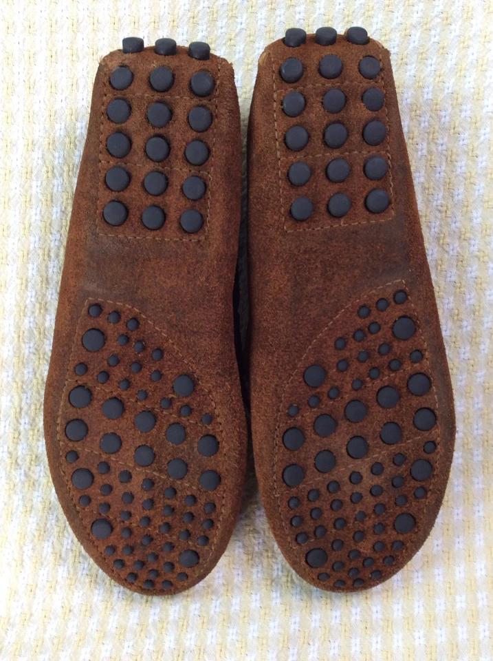 Zapatillas de cuero para mujer Minnetonka marrón talla 7 estilo 596 Foto 3 de 4