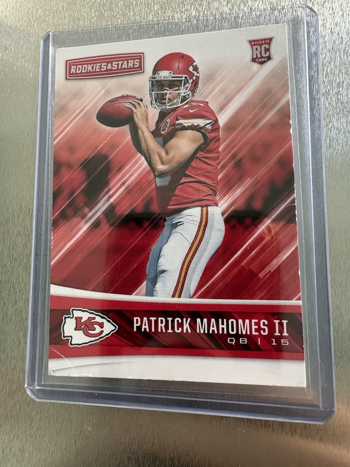 2017 Panini Rookies & Stars - Rookies Patrick Mahomes II #201 (RC)