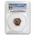 1909-S VDB Lincoln Cent MS-65 PCGS CAC (Red/Brown)