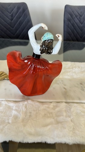 Royal Doulton Porcelain Figurine Dance Castanets Karen Gypsy England Vintage - Picture 7 of 10