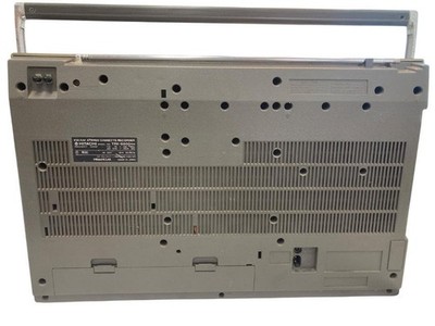 HITACHI TRK-8600RM Stereo Radio Cassette Recorder Silver Used