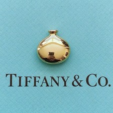 RARO ciondolo vaso bottiglia oro giallo 18 kt vintage Tiffany & Co. Elsa Peretti