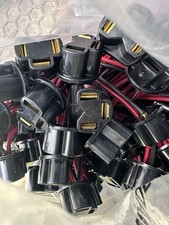 H4 Sealed Low High Beam Headlight Connector with 3 Wires 85019 Harnesses LED Lot