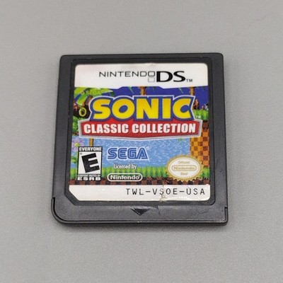 Sonic Classic Collection (Nintendo DS, 2010) Sega Cartridge Only Tested Works