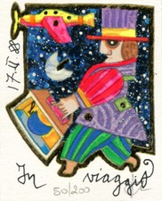 FRANCESCO MUSANTE - IN VIAGGIO - serigrafia