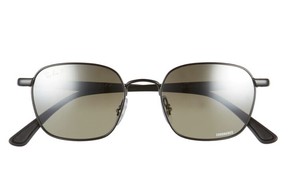 Ray Ban Wayfarer Polarized Black Grey Gradient Mirror 50mm Sunglasses Rb3664 Ch Ebay